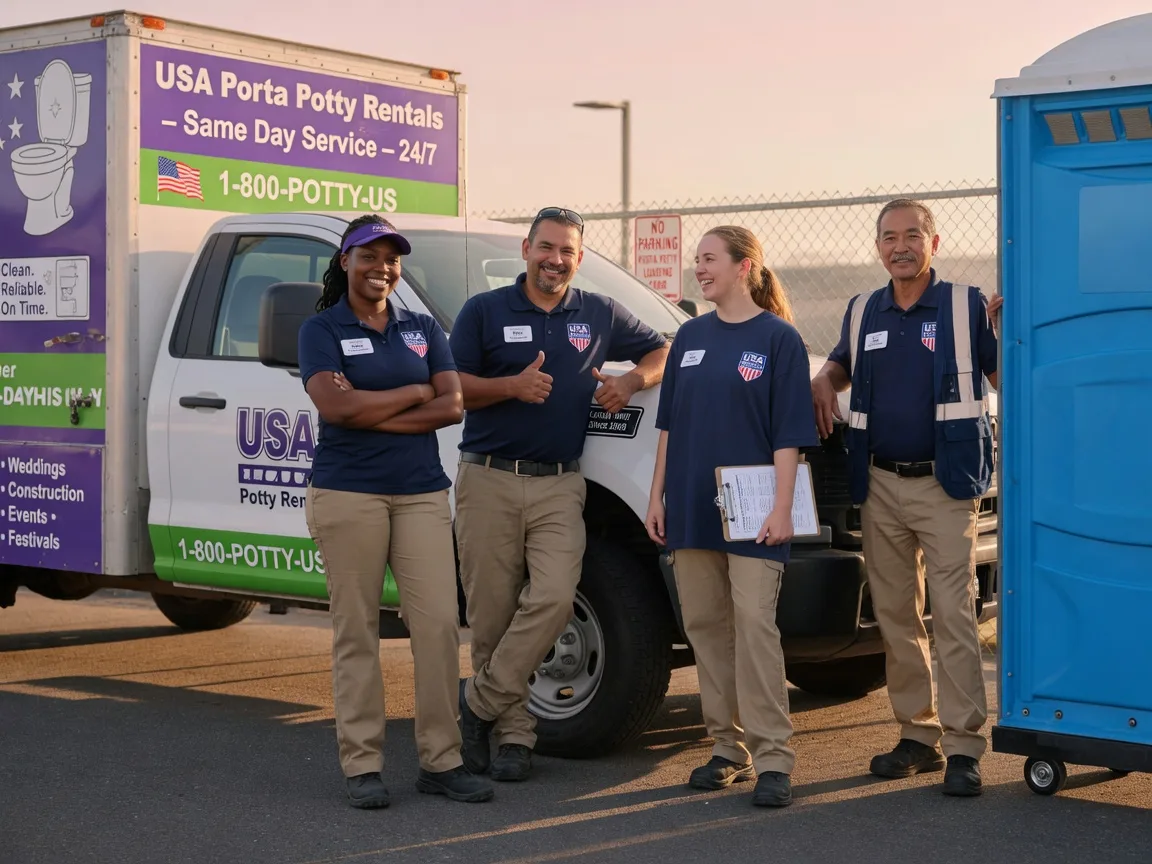 Porta Potty Rental company in Moline, MI