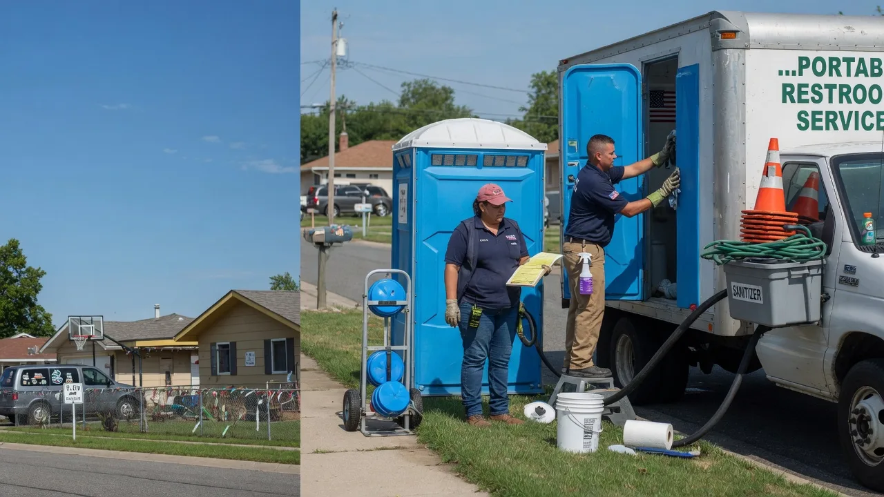 Portable Toilet Rental in Moline, MI near me